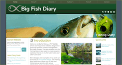 Desktop Screenshot of bigfishdiary.com